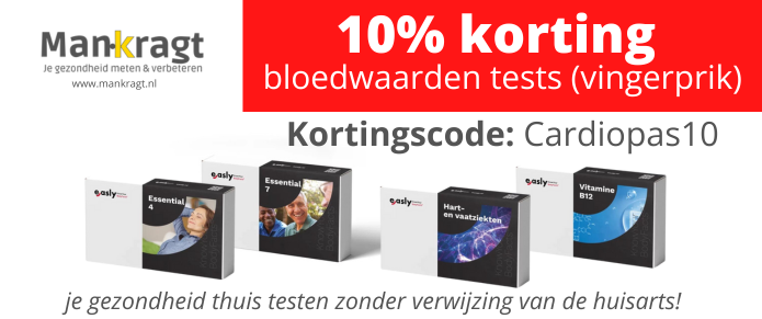 10% korting ManKragt vingerprik tests